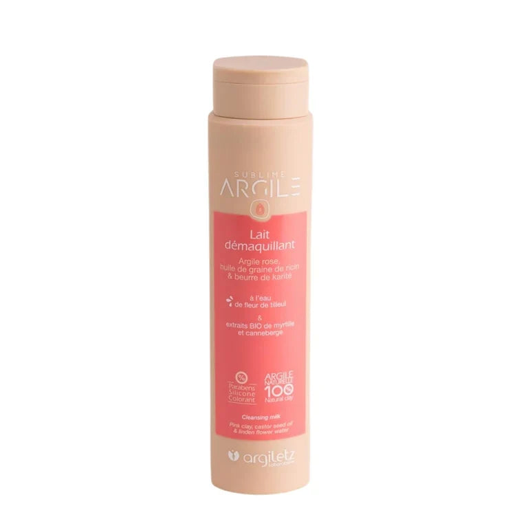 Lait démaquillant – argile rose Image