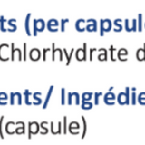 Betaine HCL (Aide digestive pour l'hypochlorhydrie) image 2